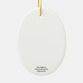 Décoration En Céramique Phare du Cap (Dos)