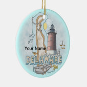 Décoration En Céramique Phare du Delaware (Droite)