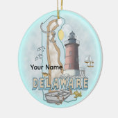 Décoration En Céramique Phare du Delaware (Gauche)