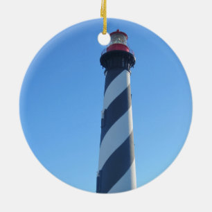 Décoration En Céramique Phare St Augustine sur un