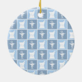 Décoration En Céramique Pharmacy Symbol | Pharmacist | Pharmacy Tech (Dos)