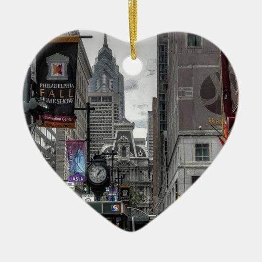 Décoration En Céramique Philadelphie, Pennsylvanie Ville (Devant)