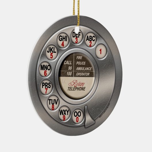 Décoration En Céramique Phone (Droite)