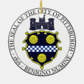 Décoration En Céramique Phoque de Pittsburgh (Dos)