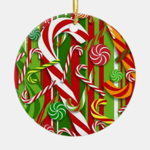 Décoration En Céramique Photo Christmas Ornament Template