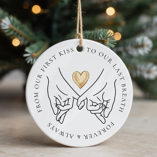 Décoration En Céramique Photo d'anniversaire pour toujours et toujours Mar