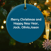 Décoration En Céramique Photo d'avion d'aviation Noël Cer personnalisé