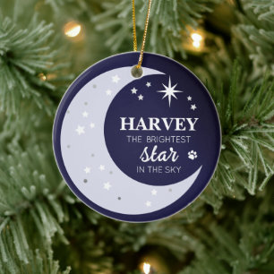 Décoration En Céramique Photo de chien Sympathy Keepsaké animal de compagn