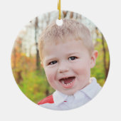 Décoration En Céramique Photo de Christmas (Dos)