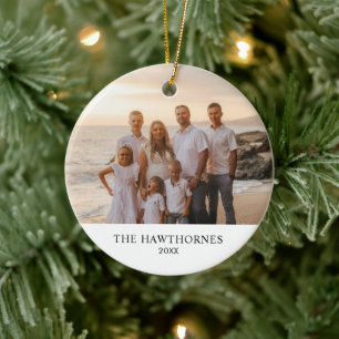 Décoration En Céramique Photo de famille minimaliste moderne personnalisée