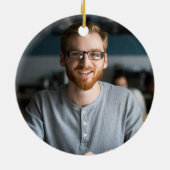 Décoration En Céramique Photo de HÉROS de bande dessinée rétro amusante (Dos)