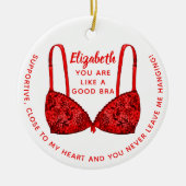 Décoration En Céramique Photo de meilleure amie personnalisé (Devant)