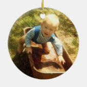 Décoration En Céramique Photo de Noël Oh Deer (Dos)