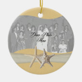 Décoration En Céramique Photo de poisson jaune (Devant)