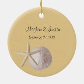 Décoration En Céramique Photo de poisson jaune (Dos)