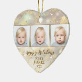 Décoration En Céramique Photo d'un flacon à neige (Gauche)