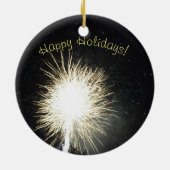 Décoration En Céramique Photo Fireworks (Dos)