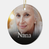 Décoration En Céramique Photo Grand-mère Définition rose (Gauche)