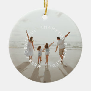 Décoration En Céramique Photo moderne Retro Élégant Noël