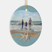 Décoration En Céramique Photo Ocean Sky Blue Starfish (Droite)