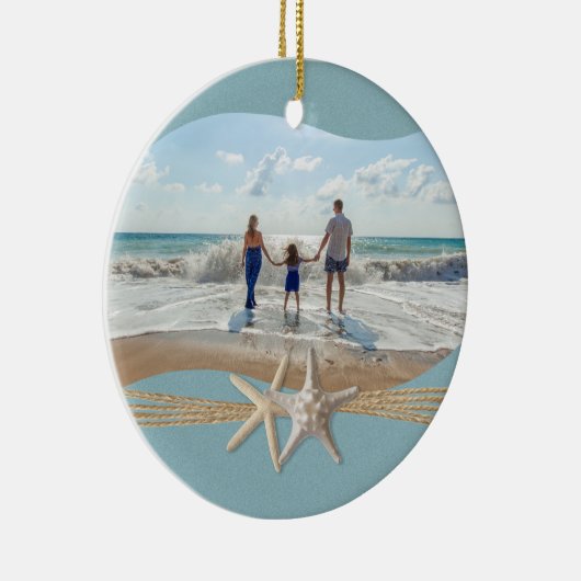 Décoration En Céramique Photo Ocean Sky Blue Starfish (Droite)