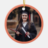 Décoration En Céramique Photo personnalisée Elegant Keepsaké (Devant)