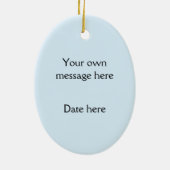 Décoration En Céramique Photo Scottish Castle Ornament (Dos)