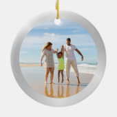 Décoration En Céramique Photo Silver Turtle | Mele Kalikimaka | (Dos)