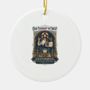 Décoration En Céramique Photographe de mariage Jésus T-shirt chrétien