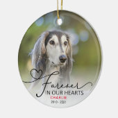 Décoration En Céramique Photographie de Noël commémoratif (Gauche)