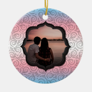 Décoration En Céramique Photographie personnalisée Les célébrations transg