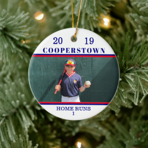 Décoration En Céramique Photos de baseball à Cooperstown Faits amusants su