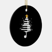 Décoration En Céramique Piano Noël Arbre Pianiste Musique Musicien Cadeau (Droite)