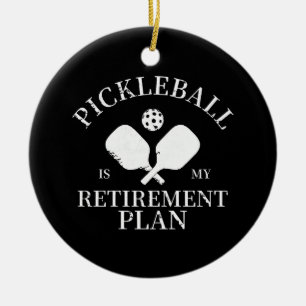 Décoration En Céramique pickleball est mon projet de retraite