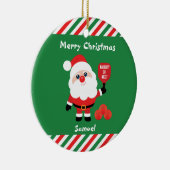 Décoration En Céramique Pickley 🎅 Père Noël (Droite)