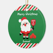 Décoration En Céramique Pickley 🎅 Père Noël (Gauche)