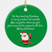 Décoration En Céramique Pickley 🎅 Père Noël (Dos)