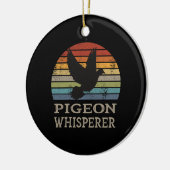 Décoration En Céramique Pigeon (Gauche)