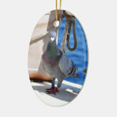 Décoration En Céramique Pigeon voyageur (Gauche)