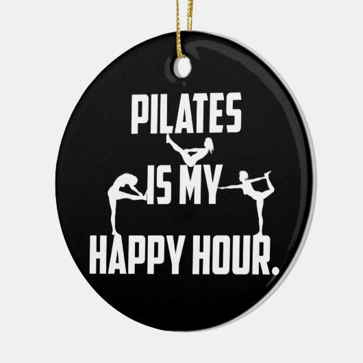 Décoration En Céramique Pilates est mon happy hour (Gauche)