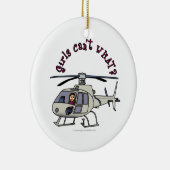 Décoration En Céramique Pilote d'hélicoptère léger (Droite)