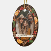 Décoration En Céramique Pinecones Botaniques Rustiques Pine Photo (Gauche)