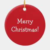 Décoration En Céramique Pingouin fantaisie d'hiver (Dos)