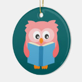 Décoration En Céramique Pink cute reading (Gauche)