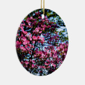 Décoration En Céramique Pink flowering Dogwood tree (Droite)