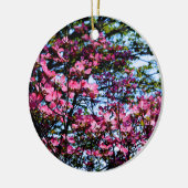 Décoration En Céramique Pink flowering Dogwood tree (Gauche)