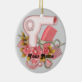 Décoration En Céramique Pink Roses Beautician custom (Droite)