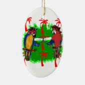 Décoration En Céramique PIRATE Parrots (Droite)