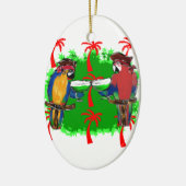 Décoration En Céramique PIRATE Parrots (Gauche)