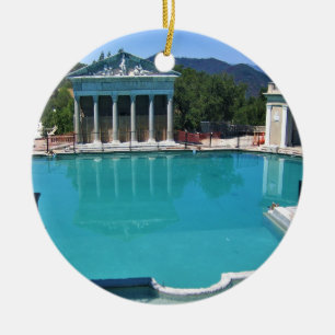 Décoration En Céramique Piscine Neptune du Hearst Castle, San Simeon, CA